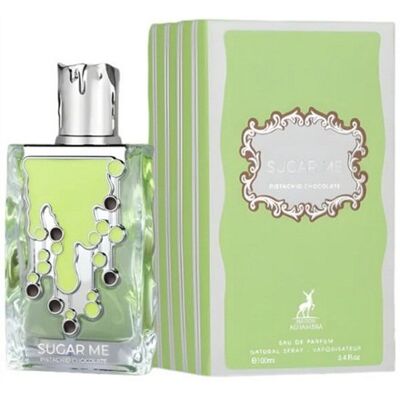 Maison Alhambra Sugar Me Pistachio Chocolate 100ml Perfumy Arabskie Unisex Maison Alhambra Sugar Me Pistachio Chocolate 100ml Perfumy Arabskie Unisex
