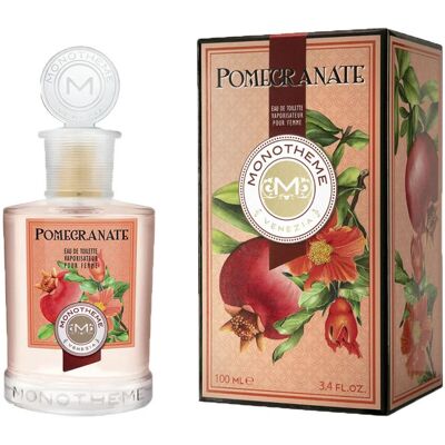 Monotheme, Classic Collection Pomegranate pour Femme, Woda toaletowa dla kobiet, 100 ml Monotheme, Classic Collection Pomegranate pour Femme, Woda toaletowa dla kobiet, 100 ml