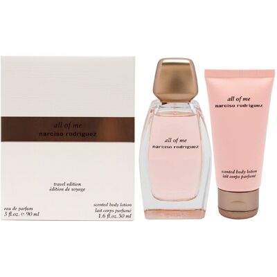Narciso Rodriguez All Of Me zestaw woda perfumowana spray 90ml + balsam do ciała 50ml Narciso Rodriguez All Of Me zestaw woda perfumowana spray 90ml + balsam do ciała 50ml
