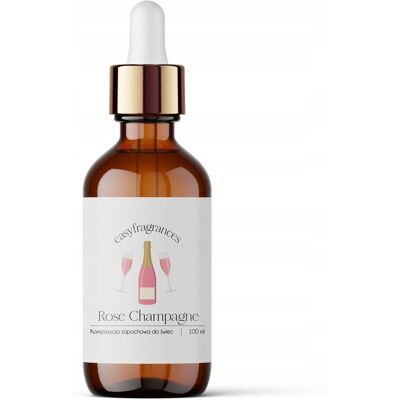 Inny producent Olejek zapachowy do świec Rose Champagne 100 ml Inny producent Olejek zapachowy do świec Rose Champagne 100 ml
