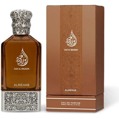 OUD AL WAZEER Męska Woda Perfumowana Arabska ,80 ml Al Rehab OUD AL WAZEER Męska Woda Perfumowana Arabska ,80 ml Al Rehab