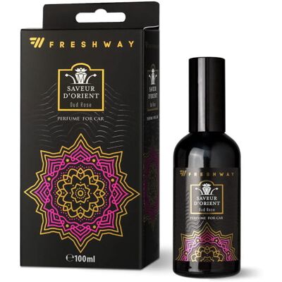 Inny producent Freshway Perfumy Samochodowe Orientalne 100 Ml - Oud Rose Inny producent Freshway Perfumy Samochodowe Orientalne 100 Ml - Oud Rose