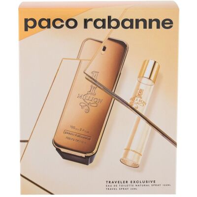 Paco Rabanne 1 Million Zestaw (EdT 100ml + EdT 20ml) Paco Rabanne 1 Million Zestaw (EdT 100ml + EdT 20ml)