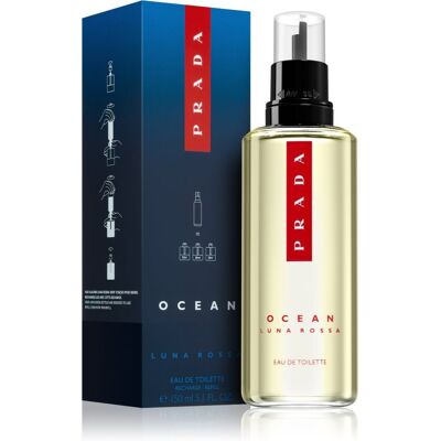 Prada Luna Rossa Ocean, Woda Toaletowa Napełnienie, 150ml Prada Luna Rossa Ocean, Woda Toaletowa Napełnienie, 150ml