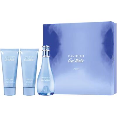 Zestaw Prezentowy Davidoff Cool Water Woman - Zapach & Kosmetyki Zestaw Prezentowy Davidoff Cool Water Woman - Zapach & Kosmetyki