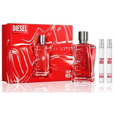 Set Diesel D Red Gift Edp U 100 Ml+edp 2x10 Ml Set Diesel D Red Gift Edp U 100 Ml+edp 2x10 Ml