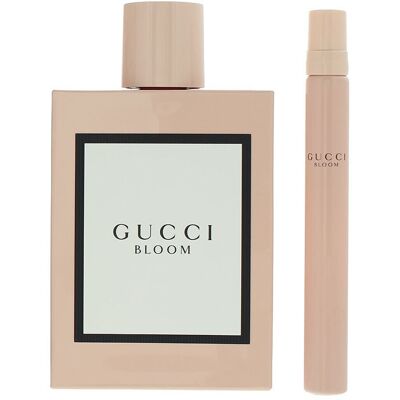 Zestaw prezentowy Gucci Bloom Eau de Parfum 100ml + 10ml - Kobiety Zestaw prezentowy Gucci Bloom Eau de Parfum 100ml + 10ml - Kobiety