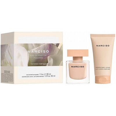 Set Narciso Rodriguez: Narciso Poudree, Eau De Parfum, For Women, 30 Ml + Narciso Poudree, Hydrating, Body Lotion, 50 Ml Set Narciso Rodriguez: Narciso Poudree, Eau De Parfum, For Women, 30 Ml + Narciso Poudree, Hydrating, Body Lotion, 50 Ml