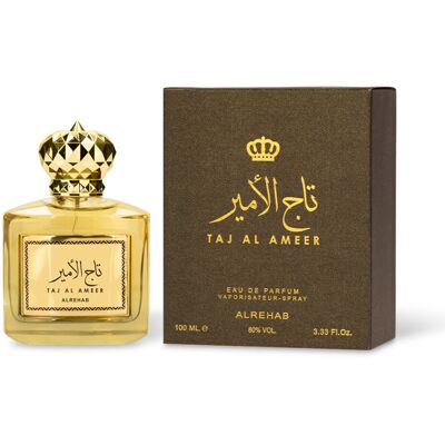 TAJ AL AMEER, Woda Perfumowana Arabska, Męska, 100 ml Al Rehab EDP TAJ AL AMEER, Woda Perfumowana Arabska, Męska, 100 ml Al Rehab EDP