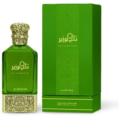 TAJ AL WAZEER Męska Woda Perfumowana Arabska, 80 ml Al Rehab TAJ AL WAZEER Męska Woda Perfumowana Arabska, 80 ml Al Rehab