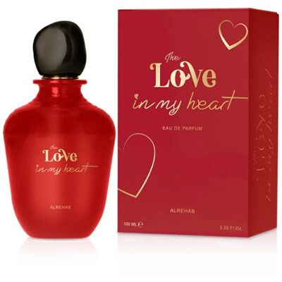 THE LOVE IN MY HEART, Woda Perfumowana Arabska, Damska, 100 ml Al Rehab EDP THE LOVE IN MY HEART, Woda Perfumowana Arabska, Damska, 100 ml Al Rehab EDP