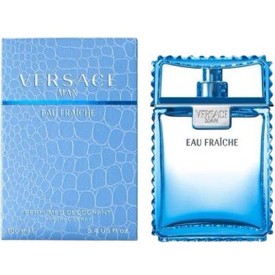 Versace Man Eau Fraiche - 3,4 oz Woda toaletowa dla mężczyzn Versace Man Eau Fraiche - 3,4 oz Woda toaletowa dla mężczyzn