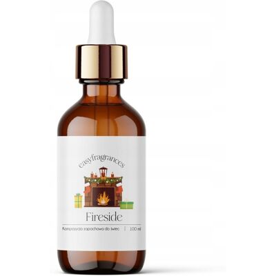 Inny producent Zapach olejek zapachowy do wosku Fireside 100 ml Inny producent Zapach olejek zapachowy do wosku Fireside 100 ml