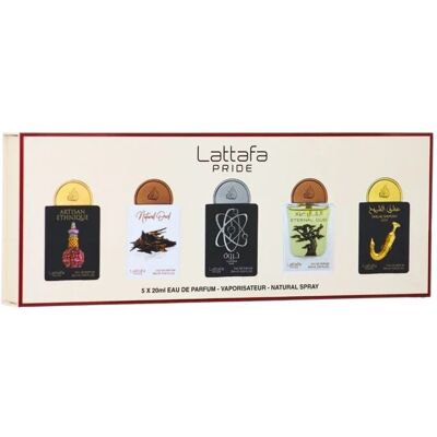 Zestaw Lattafa Pride No.02 Collection 5X20Ml Woda Perfumowana Unisex Zestaw Lattafa Pride No.02 Collection 5X20Ml Woda Perfumowana Unisex