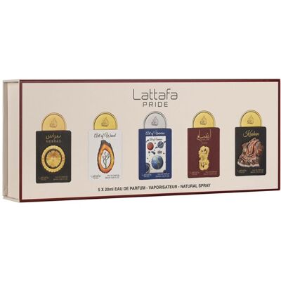 Zestaw Lattafa Pride No.03 Collection 5x20ml Woda Perfumowana Unisex Zestaw Lattafa Pride No.03 Collection 5x20ml Woda Perfumowana Unisex