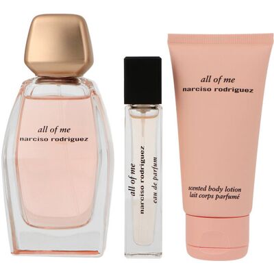 Zestaw Narciso Rodriguez All Of Me Edp 90ml + Edp 10ml + Body Lotion 50ml Zestaw Narciso Rodriguez All Of Me Edp 90ml + Edp 10ml + Body Lotion 50ml