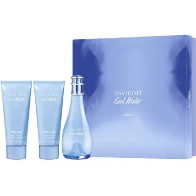 Zestaw Prezentowy Davidoff Cool Water Woman - Zapach & Kosmetyki Zestaw Prezentowy Davidoff Cool Water Woman - Zapach & Kosmetyki