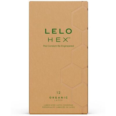 Organiczne Prezerwatywy Lelo Hex Organic 12 Sztuk Organiczne Prezerwatywy Lelo Hex Organic 12 Sztuk