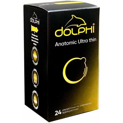Prezerwatywy Dolphi Anatomic Ultra thin 24 szt. Prezerwatywy Dolphi Anatomic Ultra thin 24 szt.
