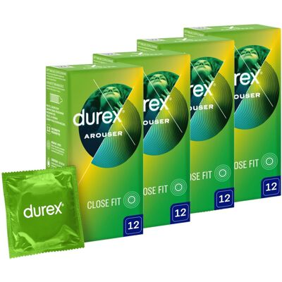 Zestaw DUREX AROUSER Prezerwatywy PRĄŻKOWANE 48 sztuk Zestaw DUREX AROUSER Prezerwatywy PRĄŻKOWANE 48 sztuk