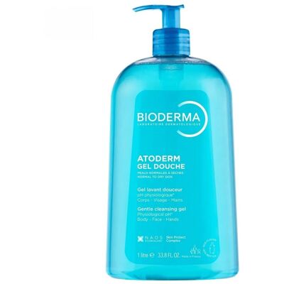 Bioderma Atoderm Żel pod prysznic - Wrażliwa skóra - 1000ml Bioderma Atoderm Żel pod prysznic - Wrażliwa skóra - 1000ml
