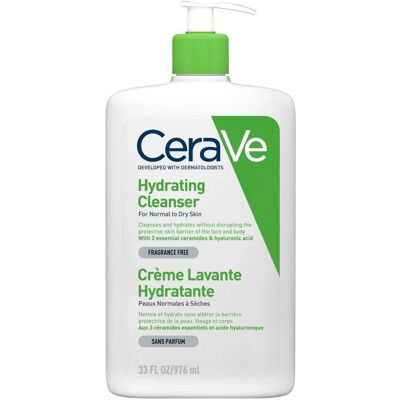CeraVe Nawilżająca Lotion do Mycia - Nawilżający Środek Czyszczący do Skóry Normalnej i Suchej (1000ml) CeraVe Nawilżająca Lotion do Mycia - Nawilżający Środek Czyszczący do Skóry Normalnej i Suchej (1000ml)