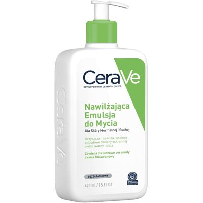CeraVe Nawilżająca Mleczko Czyszczące - Emulsja (473ml) CeraVe Nawilżająca Mleczko Czyszczące - Emulsja (473ml)