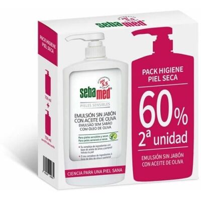 Sebamed Duo Bez mydła Żel pod prysznic z oliwą z oliwek dla suchej skóry Sebamed Duo Bez mydła Żel pod prysznic z oliwą z oliwek dla suchej skóry