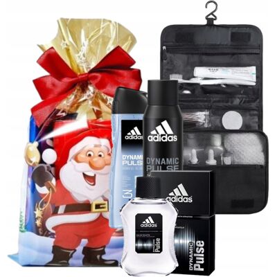 Adidas Zestaw Żel Deo Perfum Kosmetyczka Na Prezent Dynamic Pulse Dla Niego Adidas Zestaw Żel Deo Perfum Kosmetyczka Na Prezent Dynamic Pulse Dla Niego