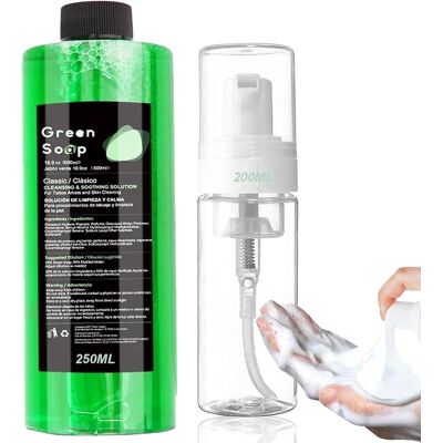 Inny producent Mydło Zestaw 250 Ml Czyszczenie Tatuażu Skoncentrowane Delikatne Skóra Inny producent Mydło Zestaw 250 Ml Czyszczenie Tatuażu Skoncentrowane Delikatne Skóra
