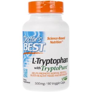 Doctor's Best L-Tryptophan 500mg - Suplement diety Doctor's Best L-Tryptophan 500mg - Suplement diety
