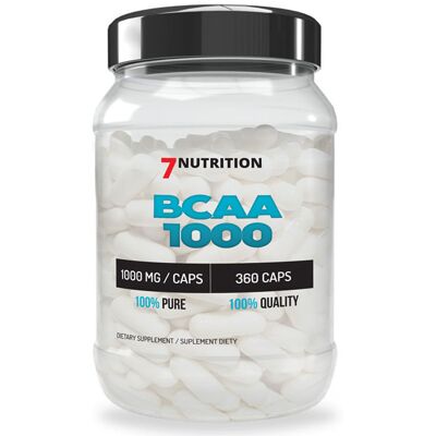 7Nutrition Bcaa 1000 360Caps 7Nutrition Bcaa 1000 360Caps