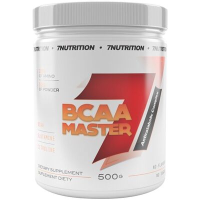 7Nutrition, BCAA Master, 500 g, pomarańcza 7Nutrition, BCAA Master, 500 g, pomarańcza