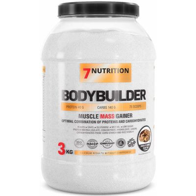 7NUTRITION Bodybuilder 3000g Smak Chocolate Caramel Peanut 7NUTRITION Bodybuilder 3000g Smak Chocolate Caramel Peanut