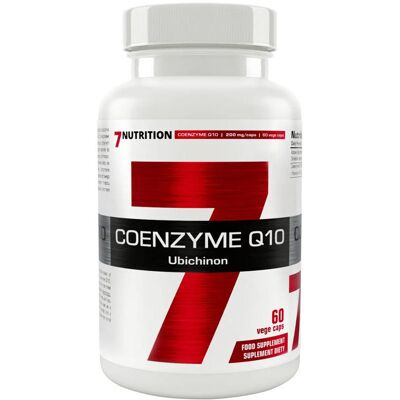 7Nutrition Koenzym Q10 Ubichinon - 60 kapsułek wegańskich - Suplement diety 7Nutrition Koenzym Q10 Ubichinon - 60 kapsułek wegańskich - Suplement diety