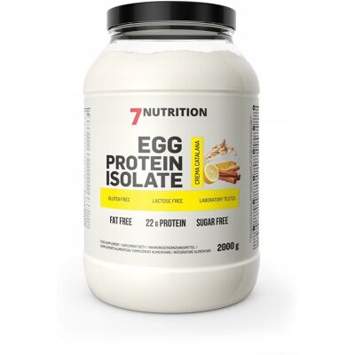 Inny producent 7Nutrition EGG Protein 2000 g Crema Catalana BIAŁKO Z JAJA KURZEGO IZOLAT Inny producent 7Nutrition EGG Protein 2000 g Crema Catalana BIAŁKO Z JAJA KURZEGO IZOLAT