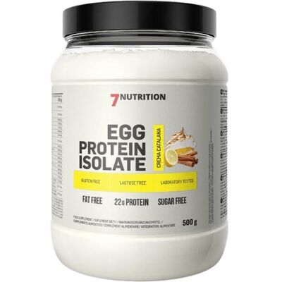 7Nutrition Egg Protein Isolate 500g - białko jajeczne - smak crema catalana 7Nutrition Egg Protein Isolate 500g - białko jajeczne - smak crema catalana