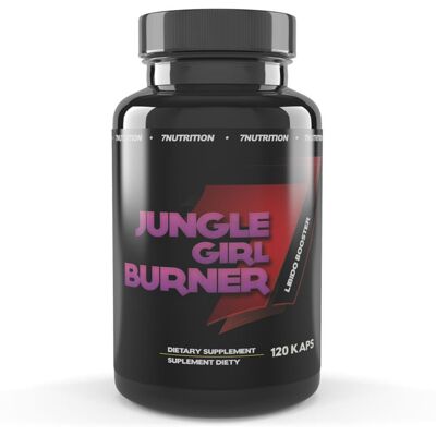 7 Nutrition Jungle Girl Burner - 120 kapsułek - Suplement diety 7 Nutrition Jungle Girl Burner - 120 kapsułek - Suplement diety