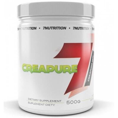7Nutrition Creatine Creapure - 500g - Monohydrat Kreatyny 7Nutrition Creatine Creapure - 500g - Monohydrat Kreatyny