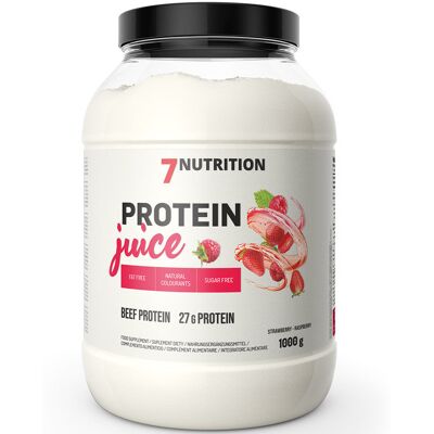 7NUTRITION Protein Juice Beef 1000g Smak Strawberry Raspberry 7NUTRITION Protein Juice Beef 1000g Smak Strawberry Raspberry