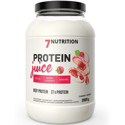 7NUTRITION Protein Juice Beef 2000g Smak Strawberry Raspberry 7NUTRITION Protein Juice Beef 2000g Smak Strawberry Raspberry