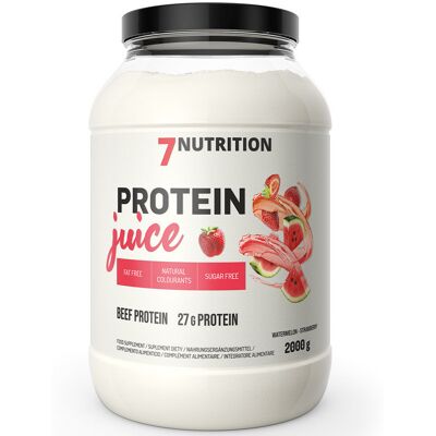 7NUTRITION Protein Juice Beef 2000g Smak Watermelon Strawberry 7NUTRITION Protein Juice Beef 2000g Smak Watermelon Strawberry