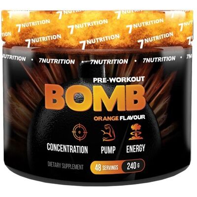 7Nutrition, Suplement diety, Bomb Pre-Workout, 240 g 7Nutrition, Suplement diety, Bomb Pre-Workout, 240 g