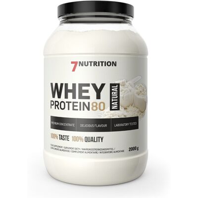7Nutrition Whey Protein 80 2 kg o smaku naturalnym 7Nutrition Whey Protein 80 2 kg o smaku naturalnym