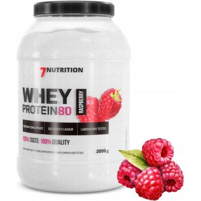 7Nutrition Whey Protein 80 2000g KONCENTRAT BIALKA SERWATKOWEGO WPC 7Nutrition Whey Protein 80 2000g KONCENTRAT BIALKA SERWATKOWEGO WPC