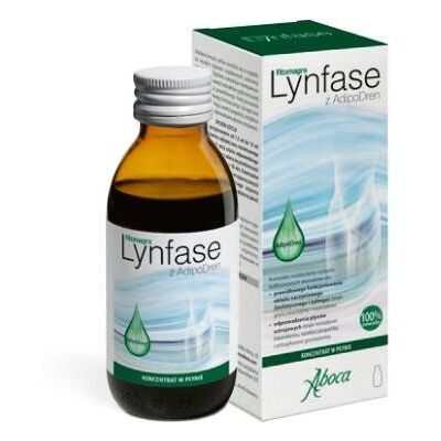 Aboca Lynfase Płyn Drenaż Wodny Białkowy Lipidowy Kompleksowe Oczyszczanie 180g drenaż cellulit lipodemia Aboca Lynfase Płyn Drenaż Wodny Białkowy Lipidowy Kompleksowe Oczyszczanie 180g drenaż cellulit lipodemia