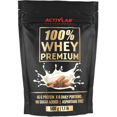 ACTIVLAB 100% WHEY PREMIUM 500G CYNAMON ACTIVLAB 100% WHEY PREMIUM 500G CYNAMON