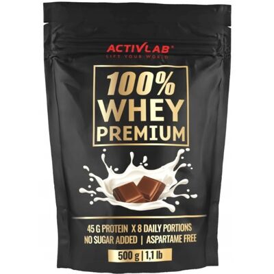 ACTIVLAB 100% WHEY PREMIUM 500G CZEKO ACTIVLAB 100% WHEY PREMIUM 500G CZEKO