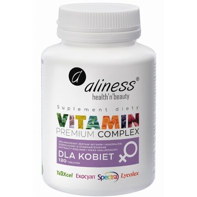 Aliness Premium Witaminy dla Kobiet Aliness Premium Witaminy dla Kobiet