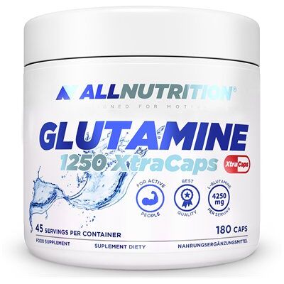 ALLNUTRITION GLUTAMINE 1250 XTRACAPS 180 KAPSUŁEK ALLNUTRITION GLUTAMINE 1250 XTRACAPS 180 KAPSUŁEK